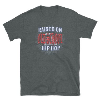 Old School Hip Hop T-Shirt - Dark Heather, S