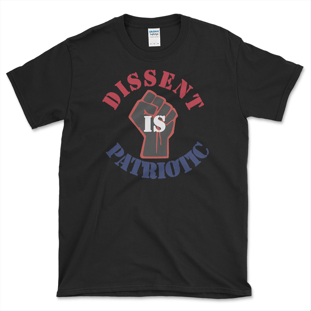 Activism And Protest T-shirt Black by Left Arrow Tees