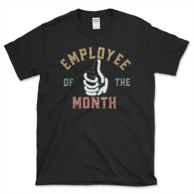 Employee Appreciation T-shirt Black by Left Arrow Tees