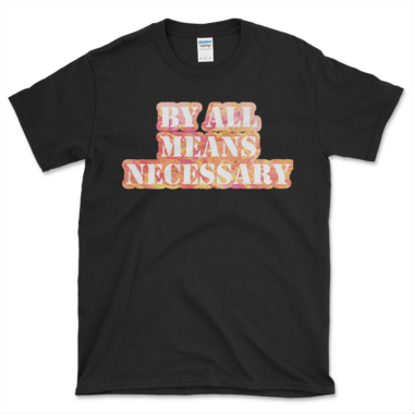 unisex-basic-softstyle-t-shirt-black-front-6487239dcab23.png Violent Protest Slogan T-shirt Black by Left Arrow Tees