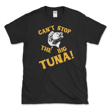 Someone Nicknamed Tuna T-shirt Black by Left Arrow Tees