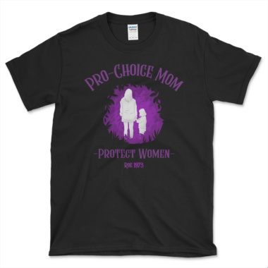 unisex-basic-softstyle-t-shirt-black-front-648890a0ce463.png Pro-Choice Family T-shirt Black by Left Arrow Tees