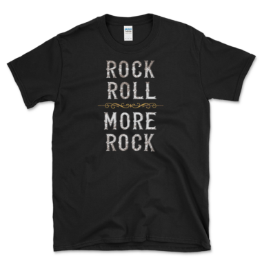Classic Rocker T-shirt Black by Left Arrow Tees
