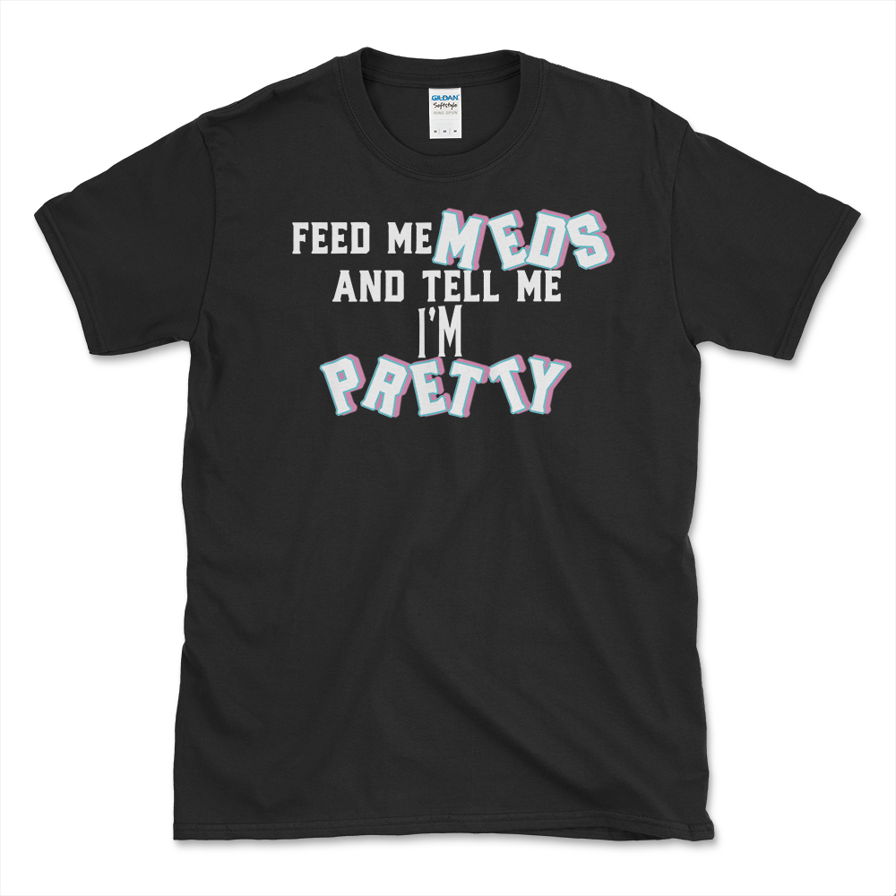 Cartoons For Grown-ups T-shirt Black by Left Arrow Tees