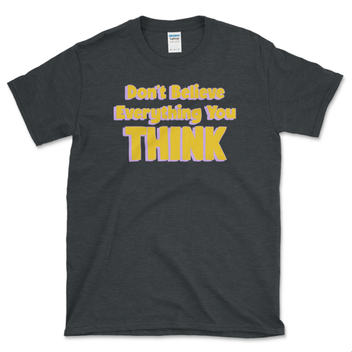 Logic and Reason T-shirt Dark Heather by Left Arrow Tees