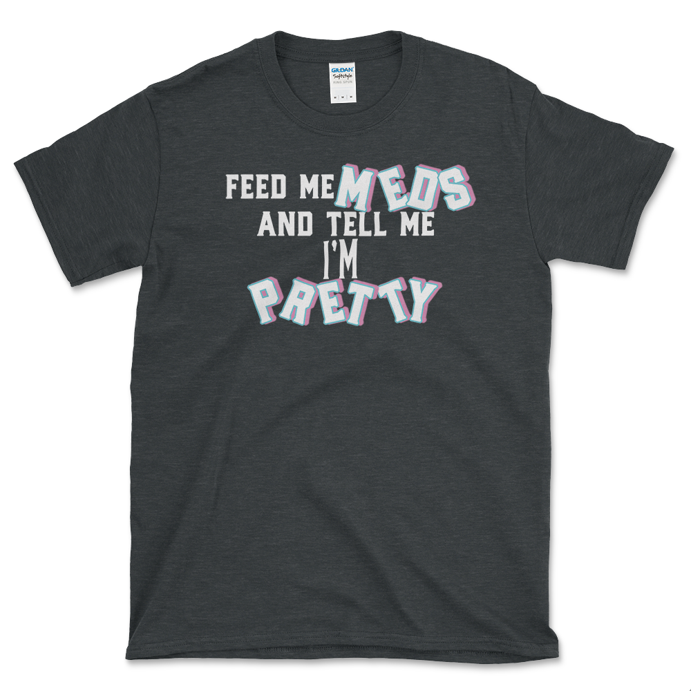 Cartoons For Grown-ups T-shirt Dark Heather by Left Arrow Tees