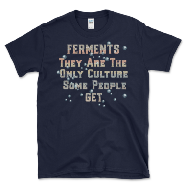 unisex-basic-softstyle-t-shirt-navy-front-64871fac2ad59.png Sarcastic Fermenters T-shirt Navy by Left Arrow Tees