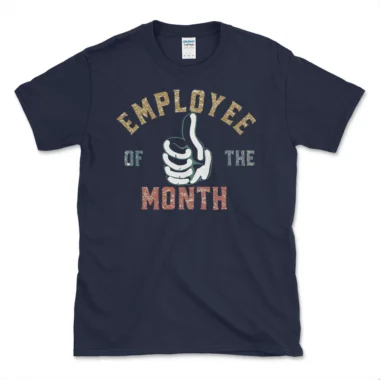 Employee Appreciation T-shirt Navy by Left Arrow Tees
