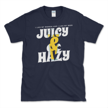 unisex-basic-softstyle-t-shirt-navy-front-6487744b8f30a.png Juicy New England IPA T-shirt navy by Left Arrow Tees