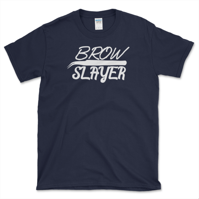 Simple Esthetician T-shirt Navy by Left Arrow Tees