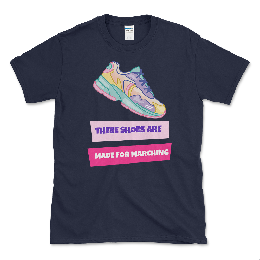 Made For Marching Women's Rights T-Shirt - Image 3