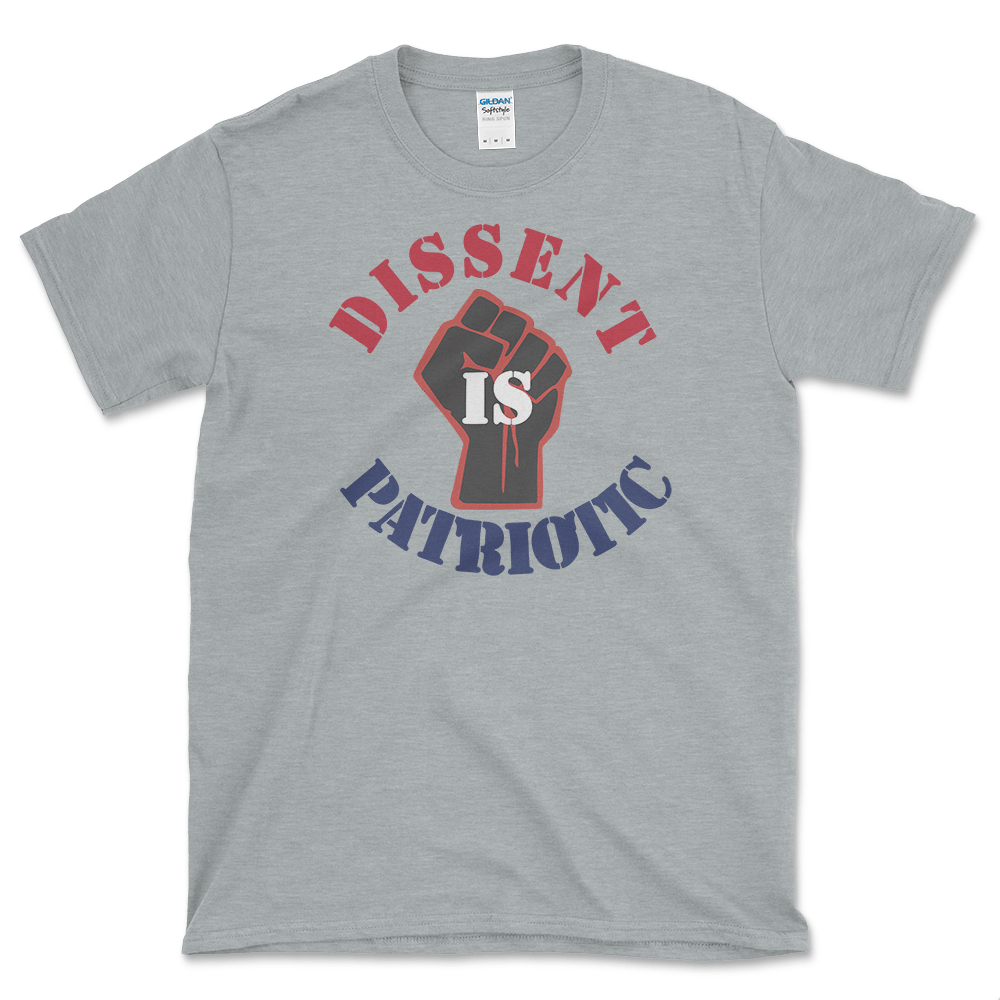 Activism And Protest T-shirt Sport Grey by Left Arrow Tees