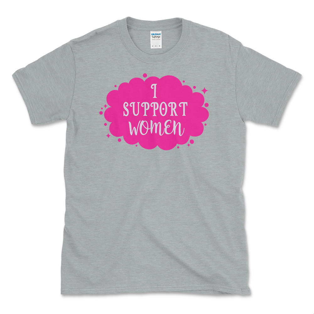 Gender Equality Support T-shirt Sport Grey by Left Arrow Tees