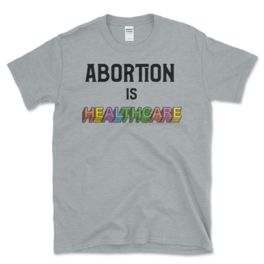 Support Women;s Health T-shirt Sport Grey by Left Arrow Tees