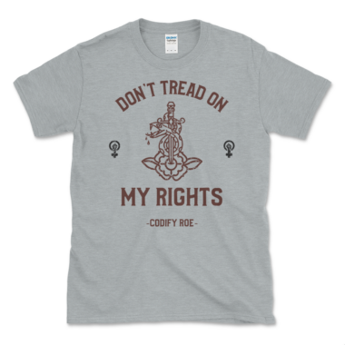 Codify Roe T-shirt Sport Grey by Left Arrow Tees