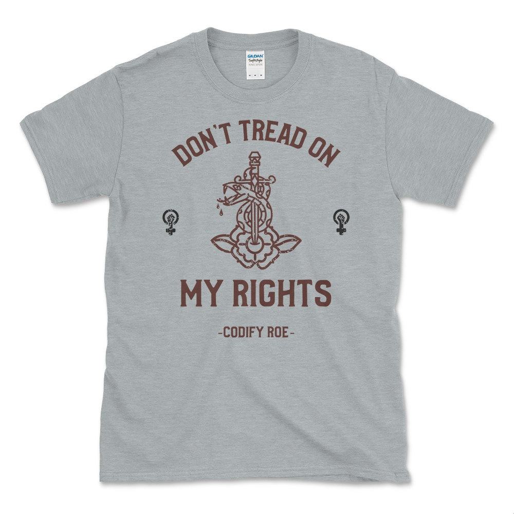 Codify Roe T-shirt Sport Grey by Left Arrow Tees