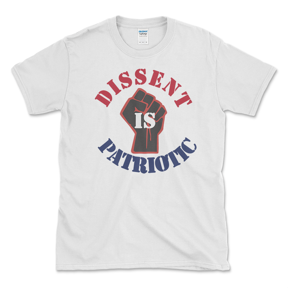 Activism And Protest T-shirt White by Left Arrow Tees
