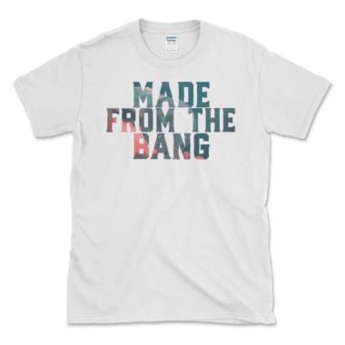 Big Bang Evolution T-shirt White by Left Arrow Tees