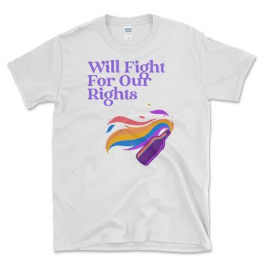 Social Justice Warrior T-shirt Black by Left Arrow Tees