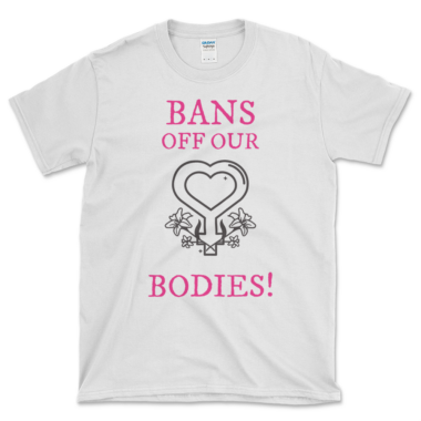 Legalize Abortion T-shirt White by Left Arrow Tees