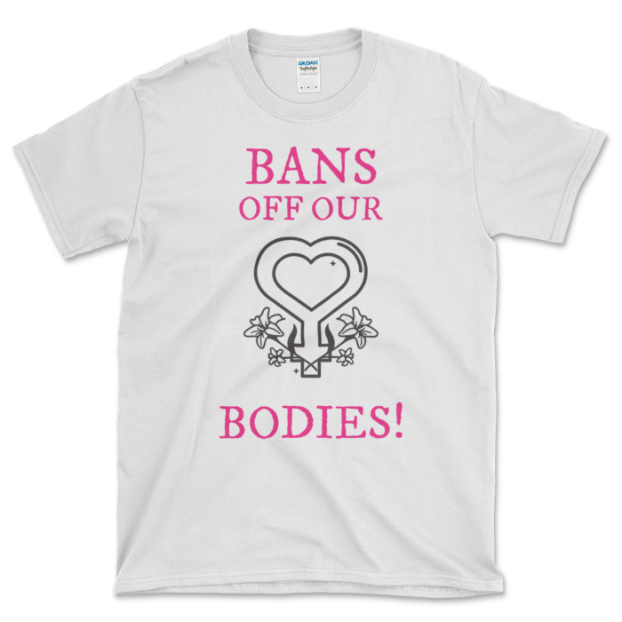 Legalize Abortion T-shirt White by Left Arrow Tees