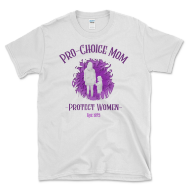 Pro-Choice Family T-shirt White by Left Arrow Tees