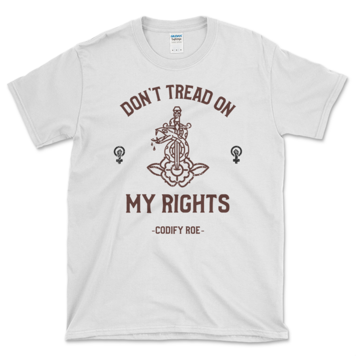 Codify Roe T-shirt White by Left Arrow Tees
