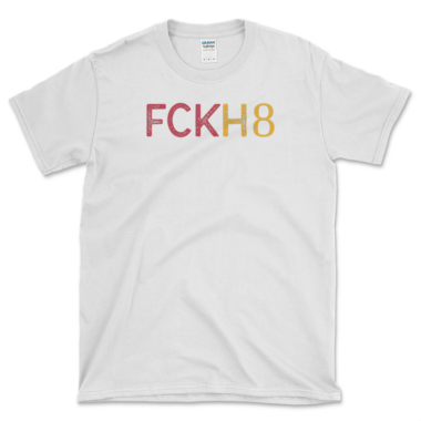Fuck Hate T-shirt White by Left Arrow Tees
