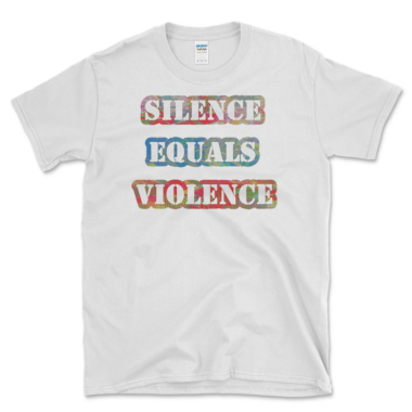 Stop Police Violence T-shirt White by Left Arrow Tees