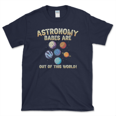 unisex-basic-softstyle-t-shirt-navy-front-64b7ca736d24b.png Astronomy Lovers T shirt navy by Left Arrow Tees