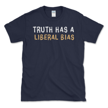unisex-basic-softstyle-t-shirt-navy-front-64ef2e9fc8513.png Democratic Voter Statement T-shirt Navy by Left Arrow Tees