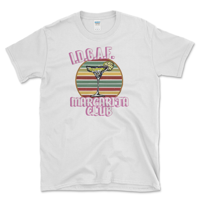 Margarita Club Vacation T-shirt White by Left Arrow Tees
