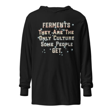 Funny Pickling Joke Hooded T-shirt Black by Left Arrow Tees