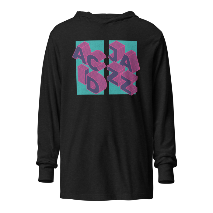 Acid Jazz Graphic Streetwear Hoodie Tee - Image 2