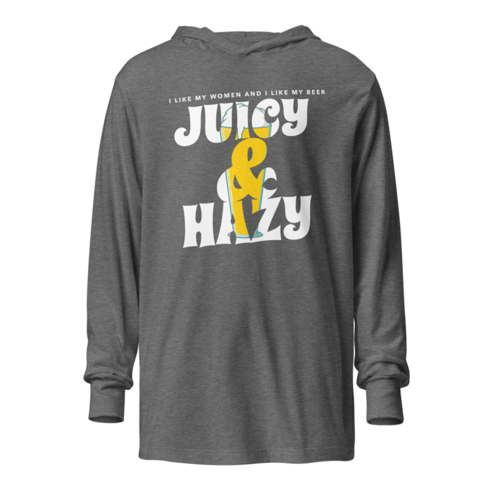 Hazy IPA Beer Hoodie Tee - Image 5
