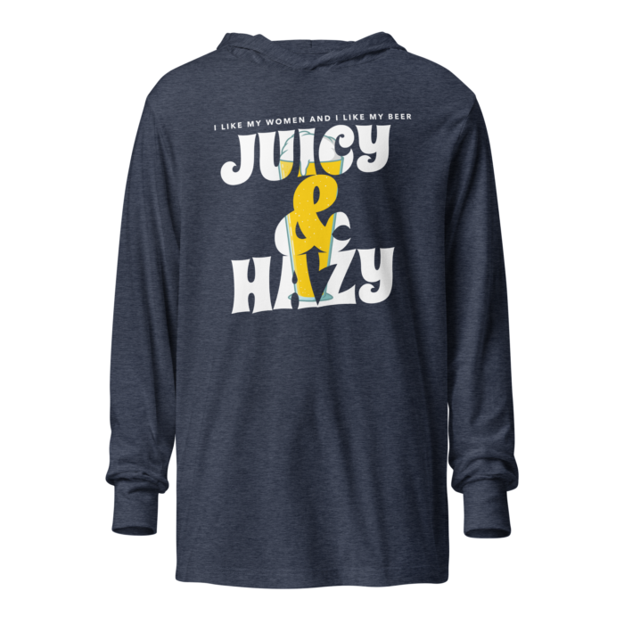 Hazy IPA Beer Hoodie Tee - Image 3