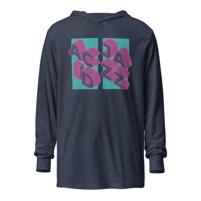 Acid Jazz Graphic Streetwear Hoodie Tee - Image 4