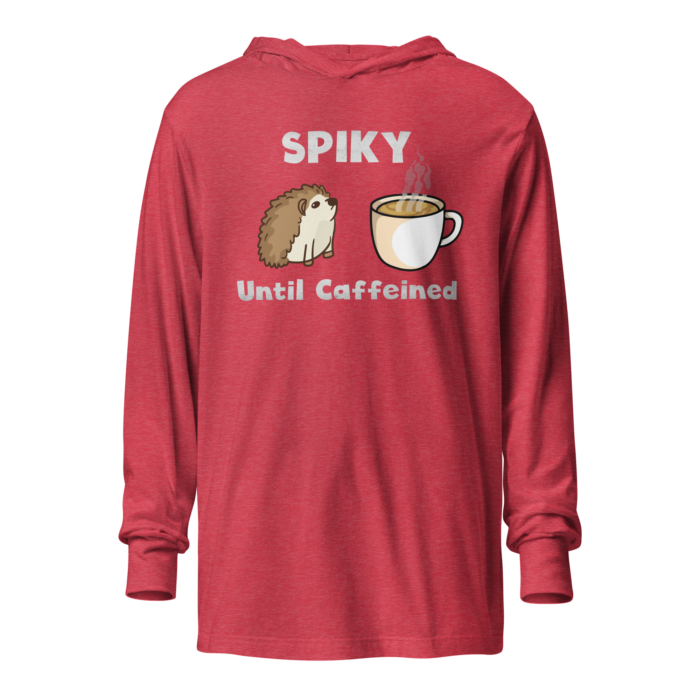 Coffee Drinkers Hedgehog Hoodie Tee - Image 4