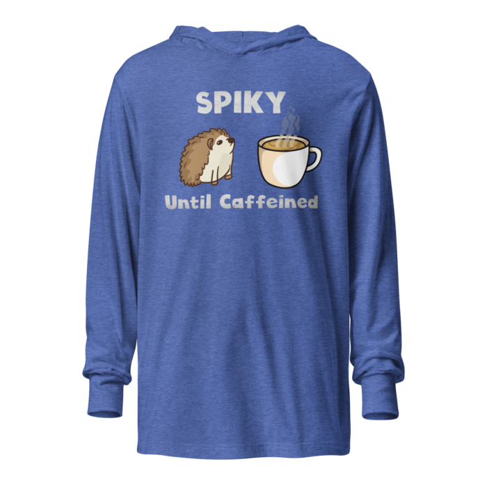 Coffee Drinkers Hedgehog Hoodie Tee - Image 6
