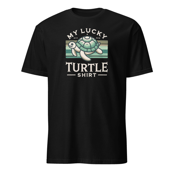 Lucky Turtle Graphic T-Shirt - Image 2