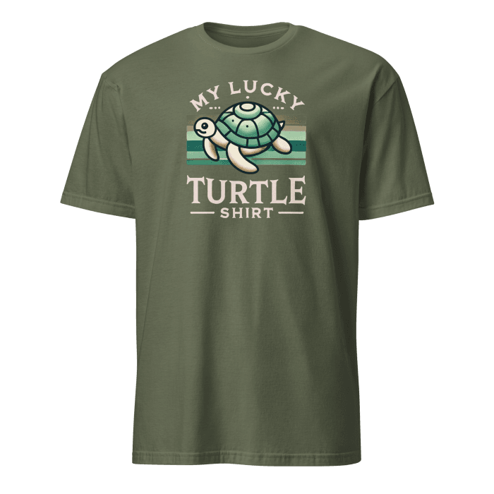 Lucky Turtle Graphic T-Shirt - Image 7