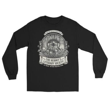 Book Lovers Gothic Long Sleeve T Shirt