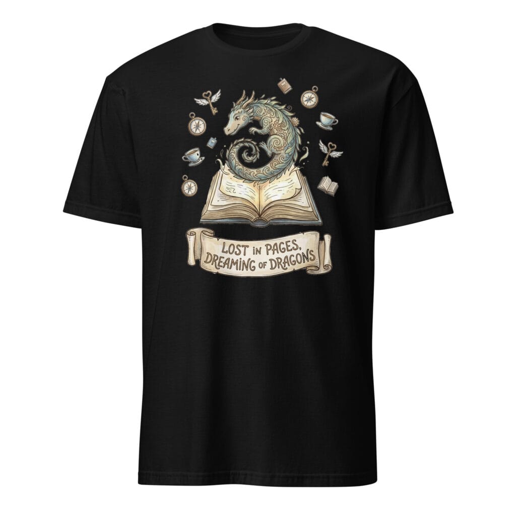 Romantasy Dragon Fantasy T-shirt