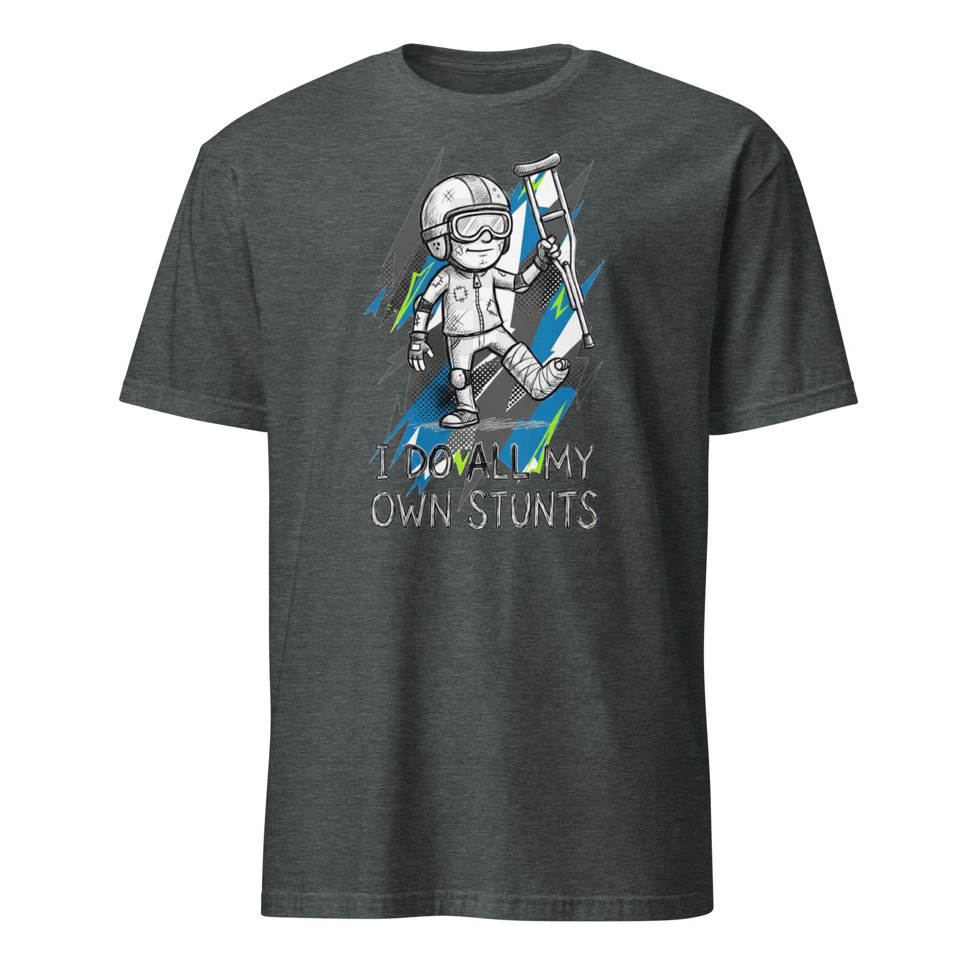 I Do My Own Stunts T Shirt - Image 2