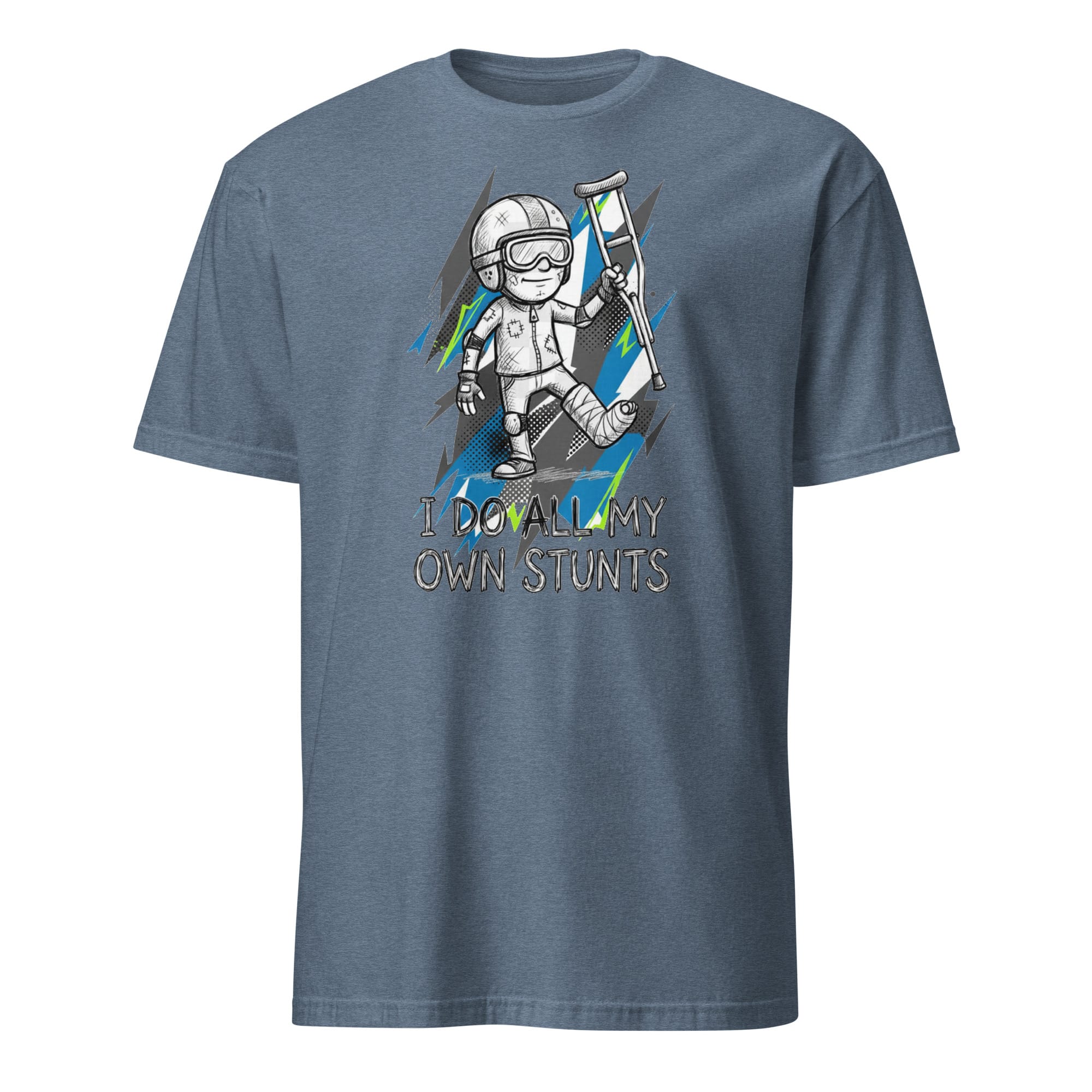 I Do My Own Stunts T Shirt - Image 6