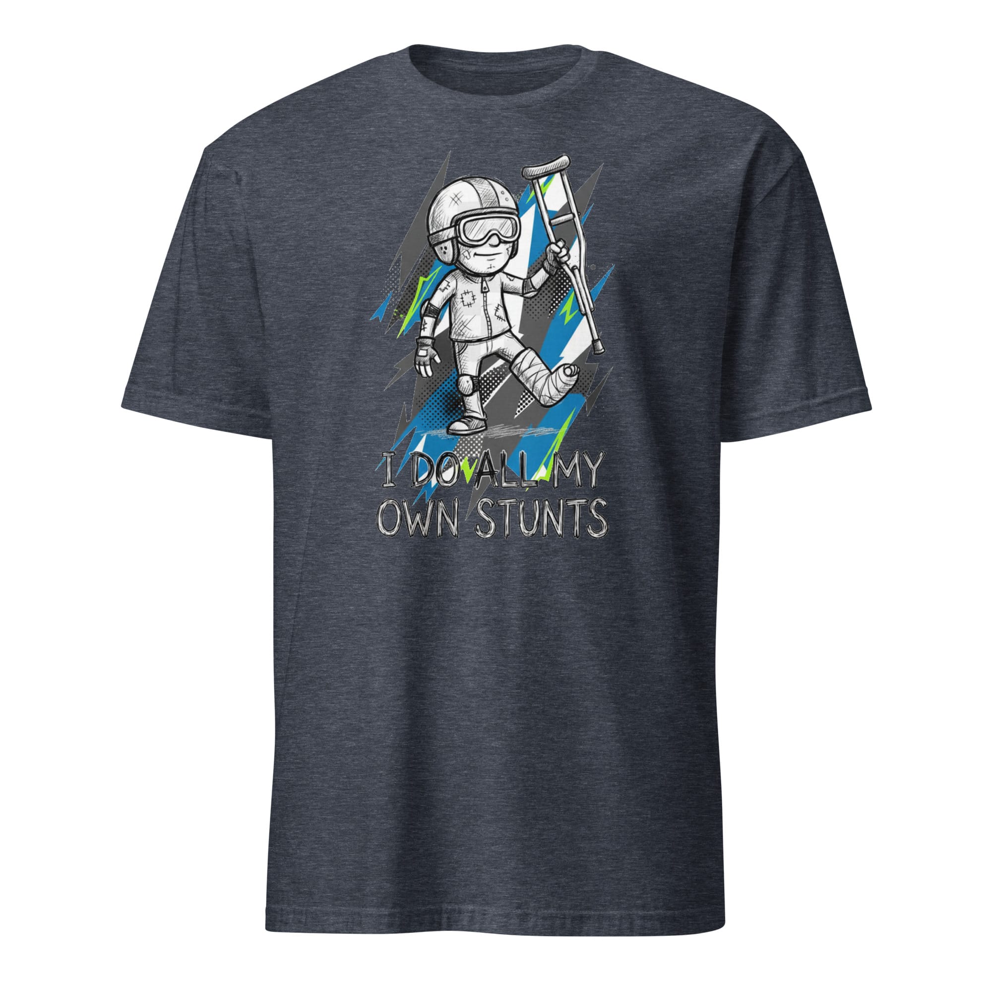 I Do My Own Stunts T Shirt - Image 3