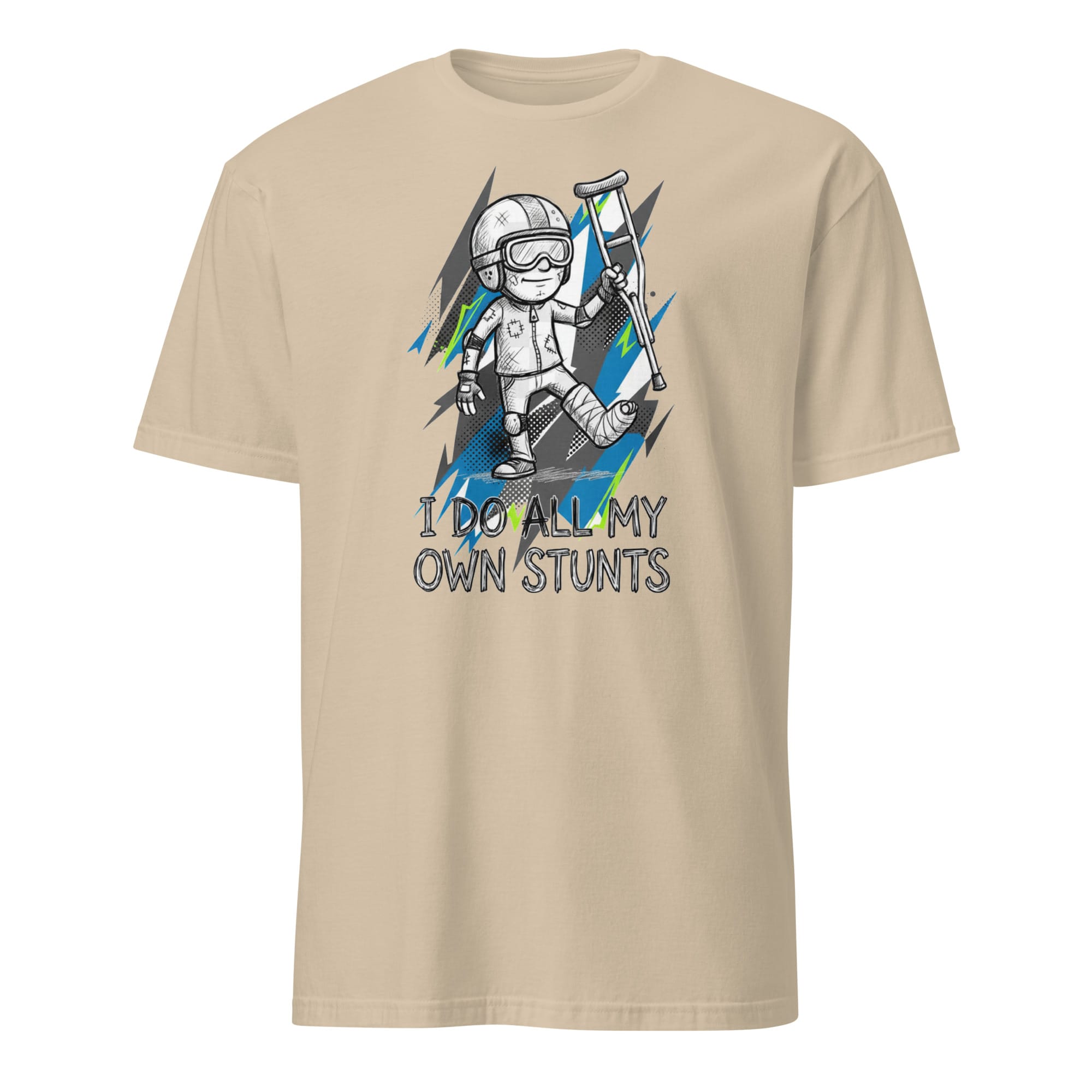 I Do My Own Stunts T Shirt - Image 8