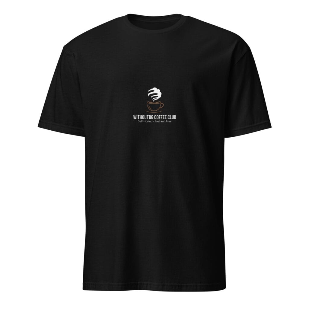 WITHOUTBG Coffee Club T-Shirt | Graphic Tee