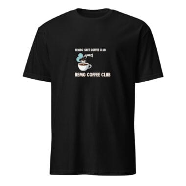 REMBG Coffee Club T-Shirt | AI Background Removal Tee