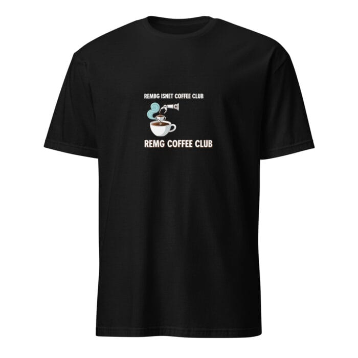 REMBG Coffee Club T-Shirt | AI Background Removal Tee